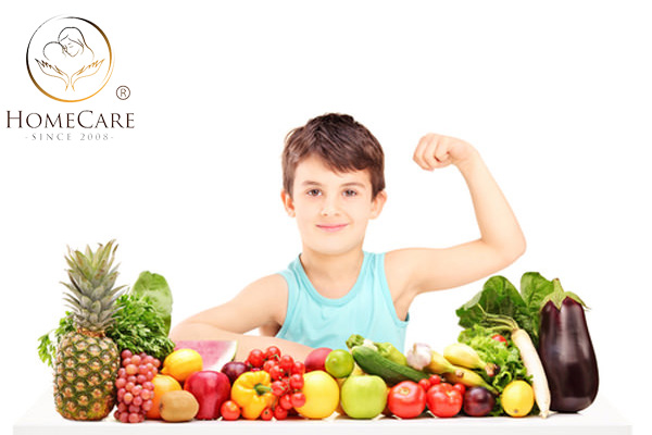 Đảm bảo cho bé một chế độ dinh dưỡng lành mạnh