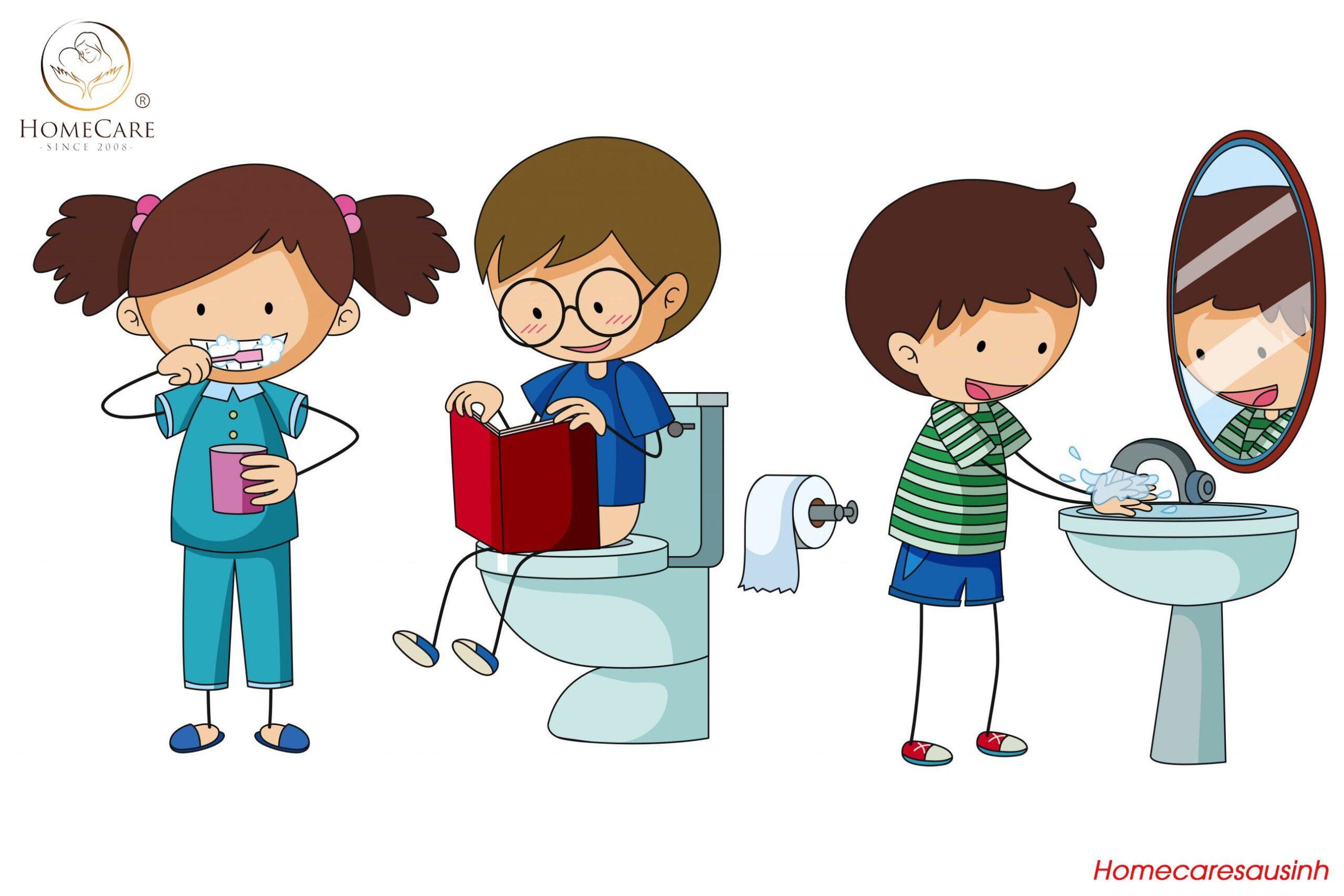 Luôn giữ vệ sinh sạch sẽ cho trẻ