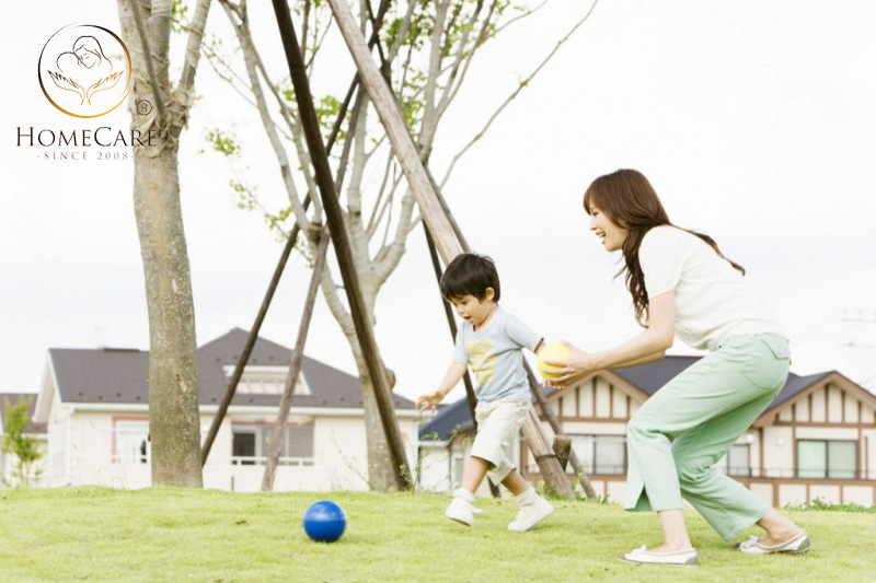 Cho trẻ tăng cường hoạt động thể chất
