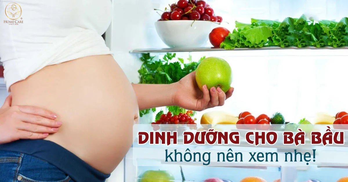 Dinh dưỡng cho bà bầu cần cân đối các nhóm chất