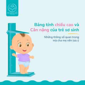 chiều cao và cân nặng của trẻ sơ sinh