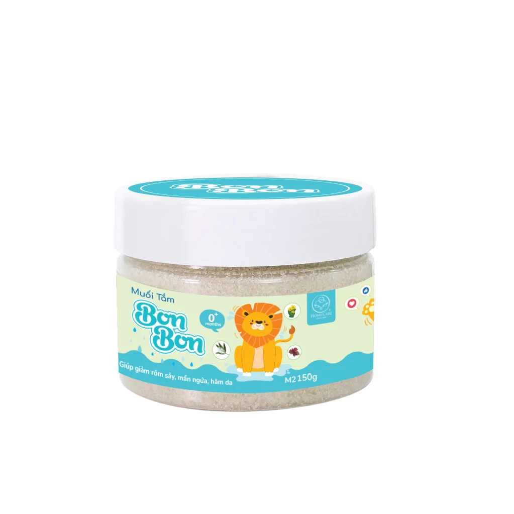 Muối tắm Bon Bon Home Care: Chăm sóc làn da nhạy cảm của bé từ thiên nhiên Muối tắm Bon Bon Home Care: Chăm sóc làn da nhạy cảm của bé từ thiên nhiên