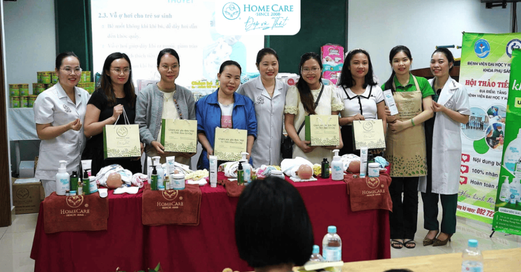 Home Care Tặng Quà Cho Hàng Trăm Mẹ Bầu Tại Hội Thảo Tiền Sản Hải Phòng Home Care Tặng Quà Cho Hàng Trăm Mẹ Bầu Tại Hội Thảo Tiền Sản Hải Phòng