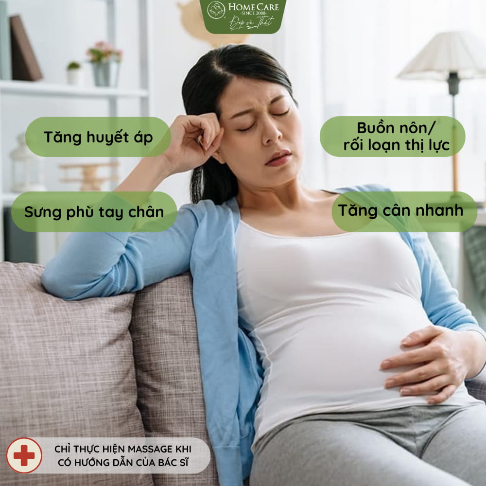 Khi nào mẹ bầu không nên massage?
