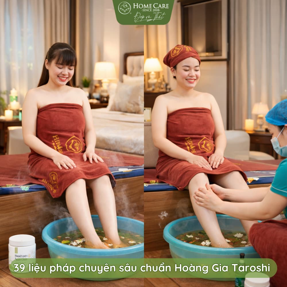 39 liệu pháp chuyên sâu chuẩn Hoàng Gia Taroshi