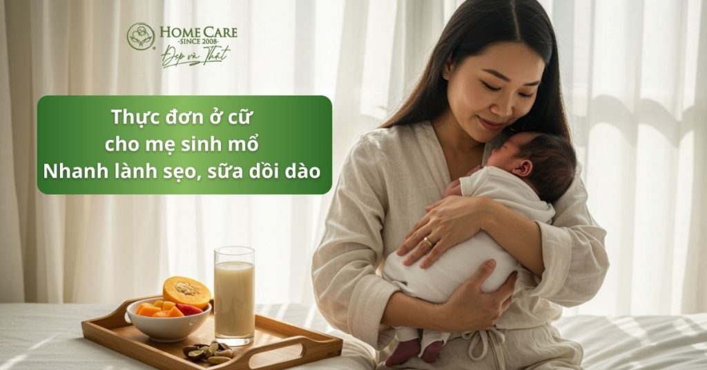 Thực đơn ở cữ cho mẹ sinh mổ: Ăn gì để nhanh lành sẹo, sữa dồi dào? Thực đơn ở cữ cho mẹ sinh mổ: Ăn gì để nhanh lành sẹo, sữa dồi dào?