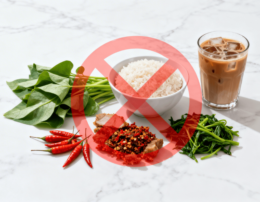 thuc-pham-do-an-can-kieng-khi-o-cu-sau-sinh