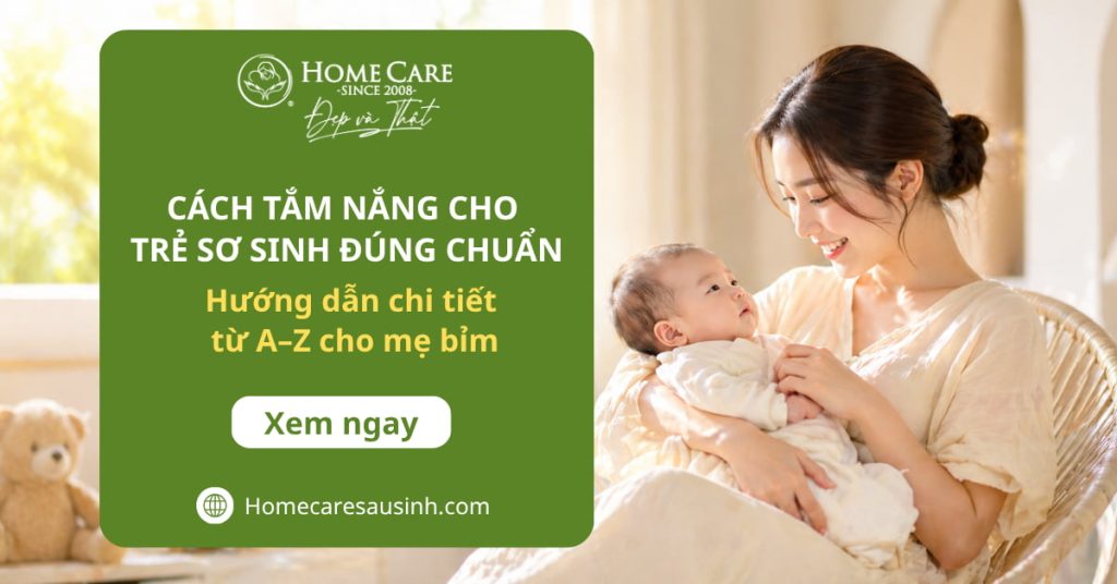 Cách tắm nắng cho trẻ sơ sinh đúng chuẩn: Hướng dẫn chi tiết từ A–Z cho mẹ bỉm Cách tắm nắng cho trẻ sơ sinh đúng chuẩn: Hướng dẫn chi tiết từ A–Z cho mẹ bỉm