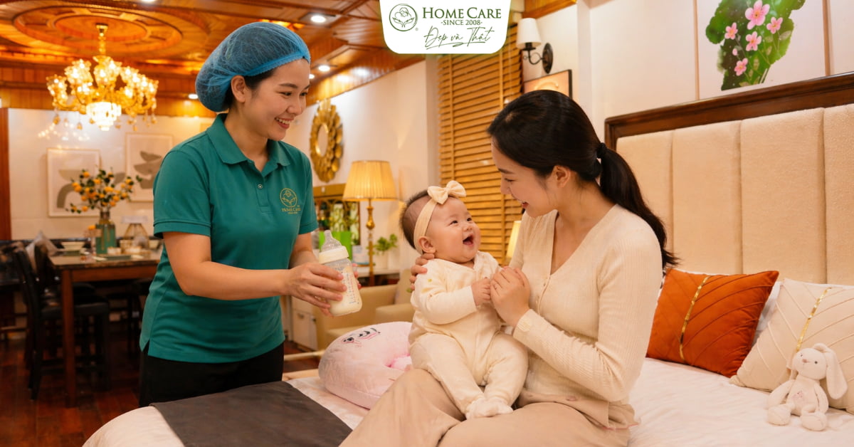 Sự tận tâm vỗ về giúp mẹ gạt bỏ lo âu, tận hưởng trọn vẹn những phút giây bên con