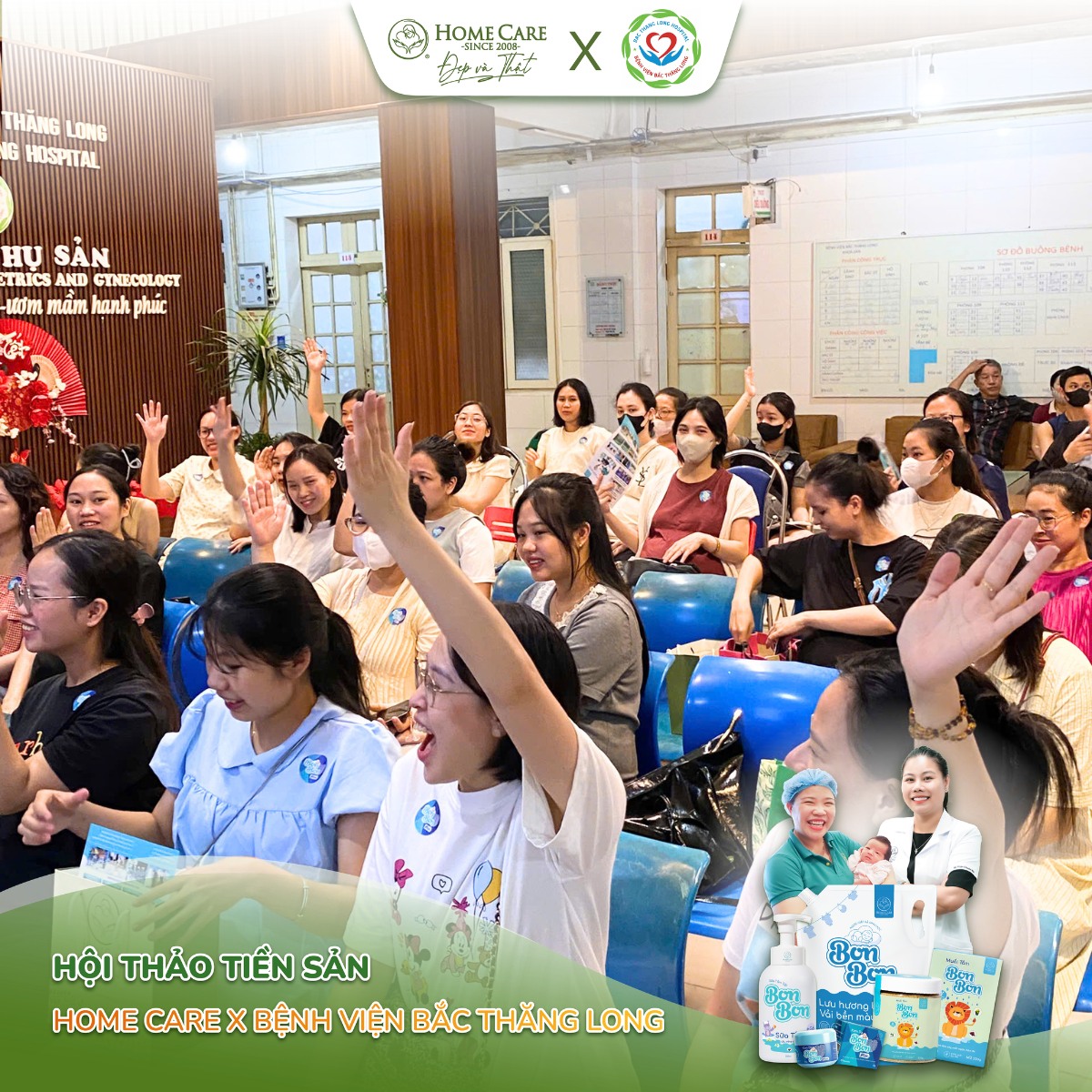 Các mẹ bầu tương tác, đặt câu hỏi thực tế liên tục 