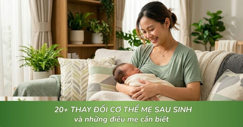 20 thay đổi của cơ thể sau sinh khiến mẹ bất ngờ - Hiểu đúng, để phục hồi nhanh 20 thay đổi của cơ thể sau sinh khiến mẹ bất ngờ - Hiểu đúng, để phục hồi nhanh