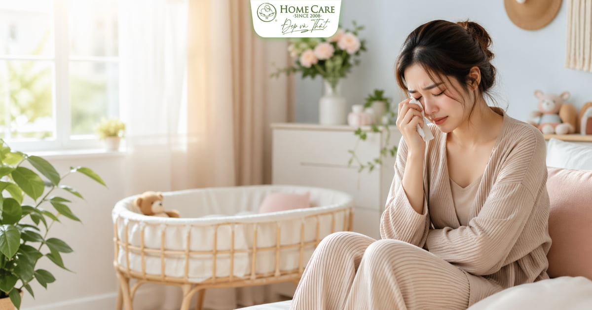 Ở cữ khóc nhiều có sao không?