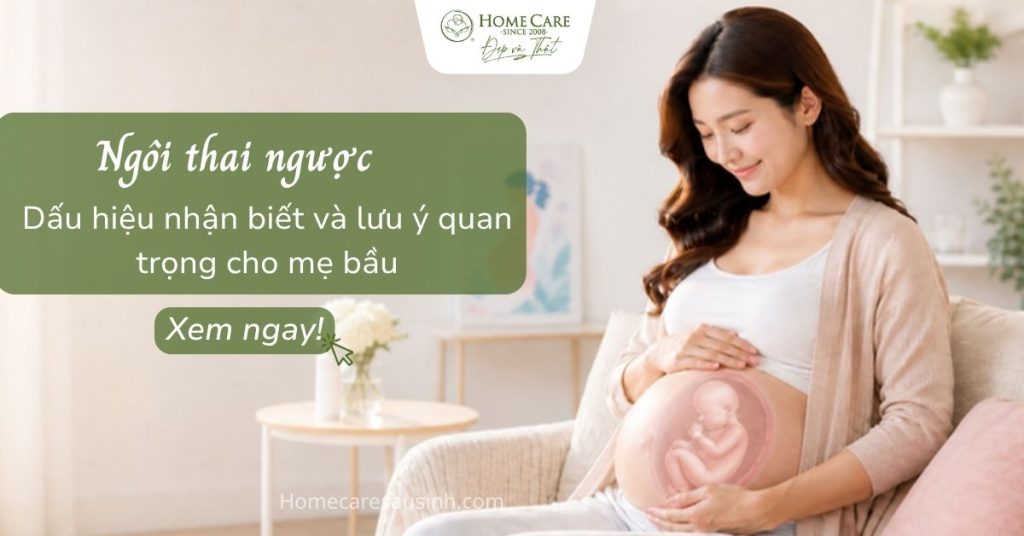 Ngôi thai ngược: Dấu hiệu nhận biết và lưu ý quan trọng cho mẹ bầu