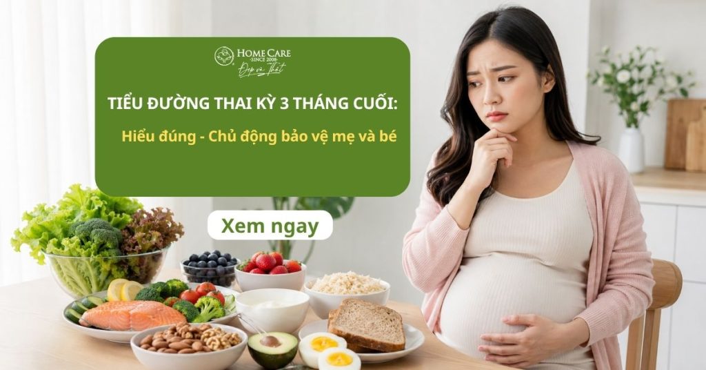 Tiểu đường thai kỳ 3 tháng cuối: Gợi ý thực đơn kiểm soát đường huyết an toàn cho mẹ bầu Tiểu đường thai kỳ 3 tháng cuối: Gợi ý thực đơn kiểm soát đường huyết an toàn cho mẹ bầu