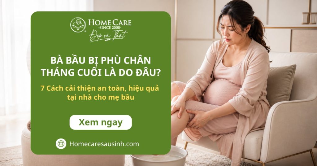 Bà bầu bị phù chân tháng cuối là do đâu? 7 Cách cải thiện an toàn, hiệu quả tại nhà cho mẹ Bà bầu bị phù chân tháng cuối là do đâu? 7 Cách cải thiện an toàn, hiệu quả tại nhà cho mẹ