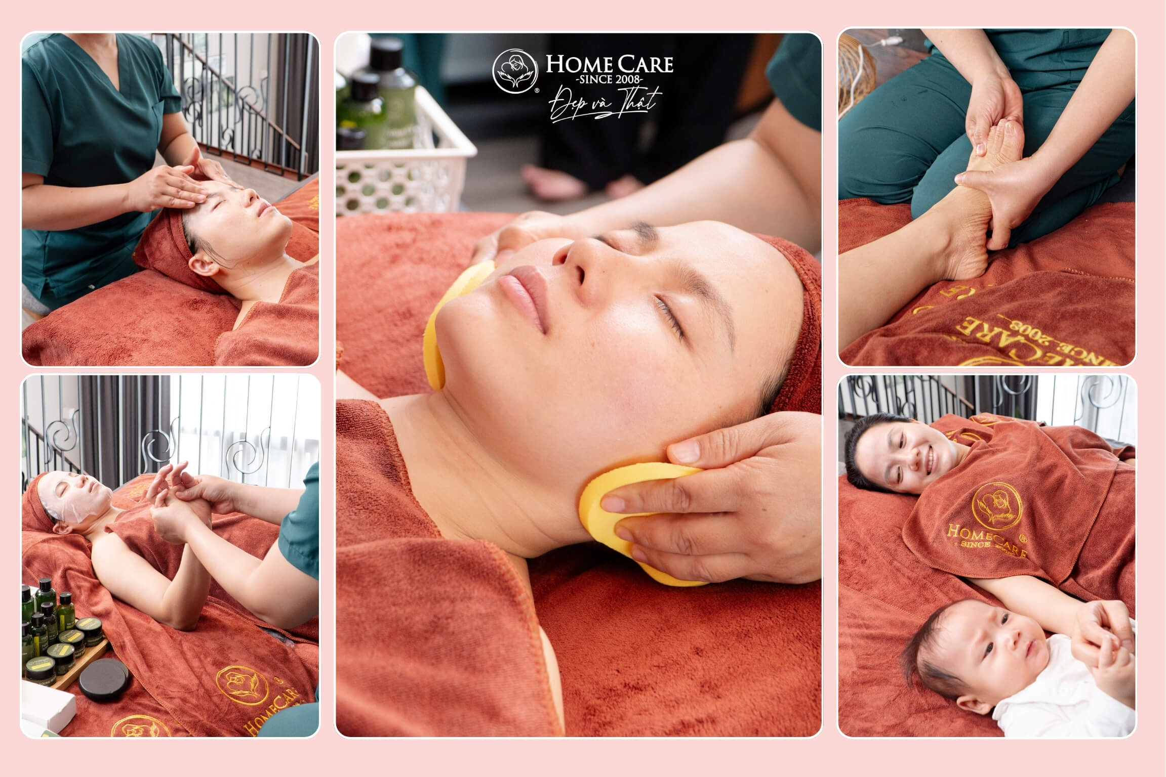 Chăm sóc mẹ sau sinh toàn diện tại trung tâm Home Care Luxury 