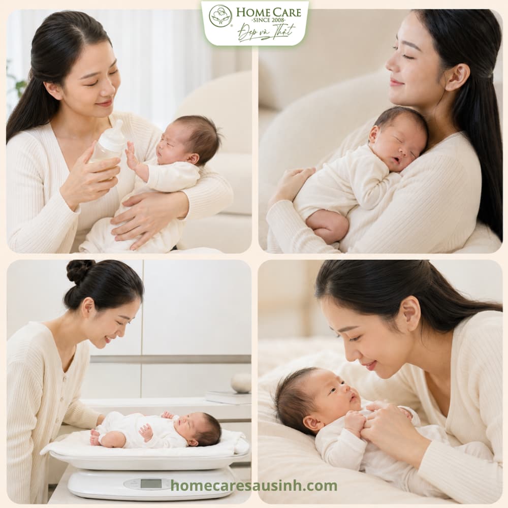 Dấu hiệu cho thấy bé 1 tháng bú đủ sữa 