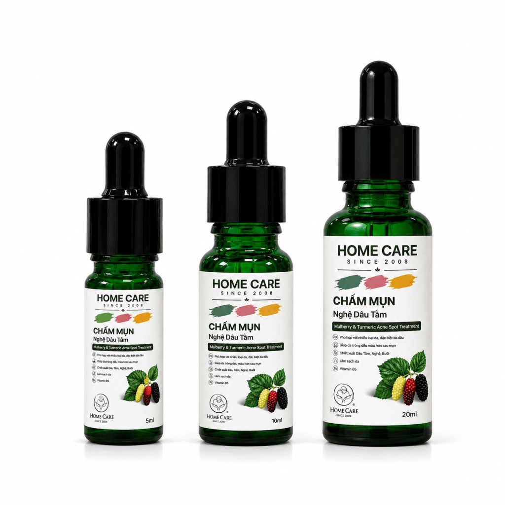 [Mua 1 Tặng 1] Gel Chấm Mụn Giảm Sưng Viêm, Mờ Thâm Sẹo Từ Nghệ, Bưởi, Dâu Tằm