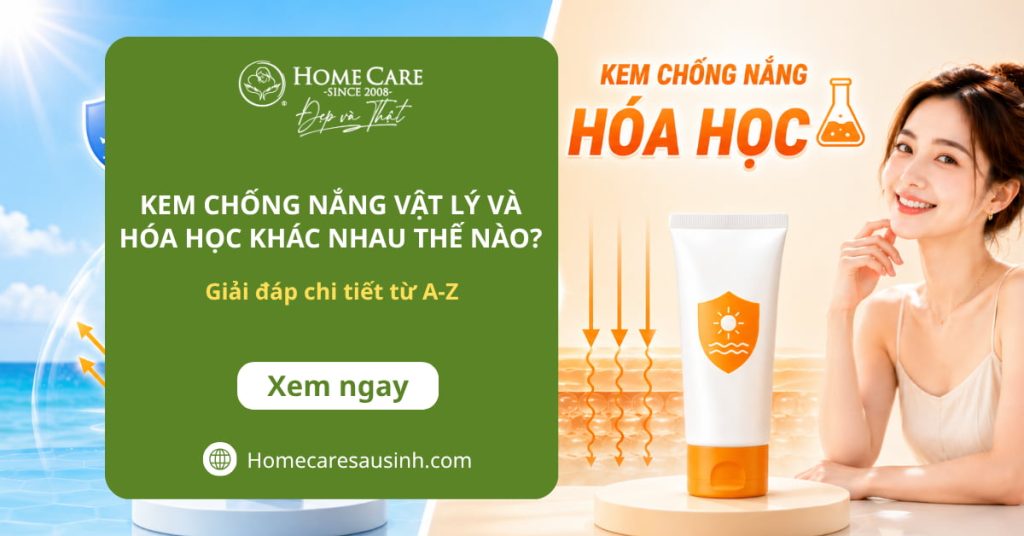 Kem chống nắng vật lý và hóa học khác nhau thế nào? So sánh cơ chế hoạt động và hiệu quả bảo vệ da Kem chống nắng vật lý và hóa học khác nhau thế nào? So sánh cơ chế hoạt động và hiệu quả bảo vệ da
