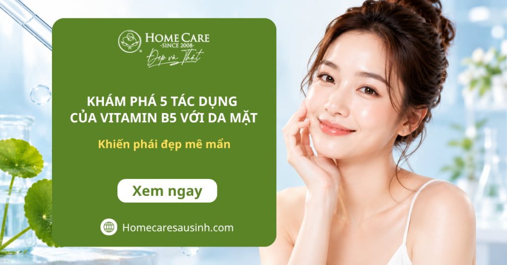 5 Tác dụng của Vitamin B5 với da mặt khiến phái đẹp mê mẩn 5 Tác dụng của Vitamin B5 với da mặt khiến phái đẹp mê mẩn