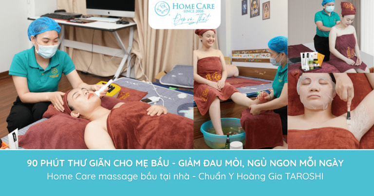 Trải nghiệm 90 phút spa chăm sóc da cho mẹ bầu chuẩn Hoàng Gia Taroshi ngay tại nhà Trải nghiệm 90 phút spa chăm sóc da cho mẹ bầu chuẩn Hoàng Gia Taroshi ngay tại nhà