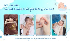 Siêu Ưu Đãi 69K/Buổi Massage Tắm Bé Tại Nhà Quận 6 Chuẩn Taroshi