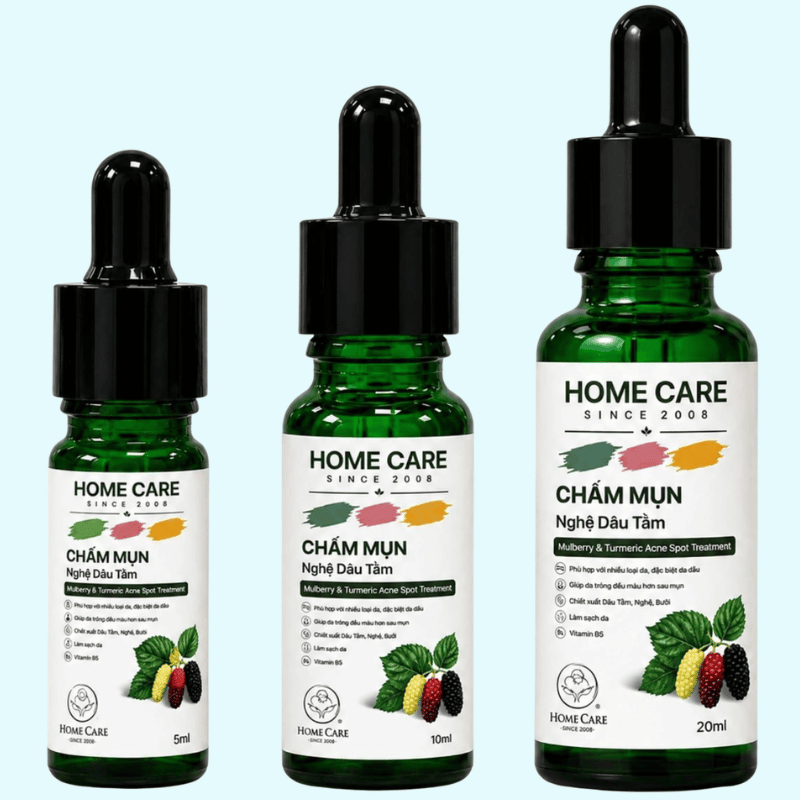Gel Chấm Mụn Nghệ Dâu Tằm – Giảm Sưng Đỏ, Mờ Thâm Dịu Nhẹ Cho Bà Bầu