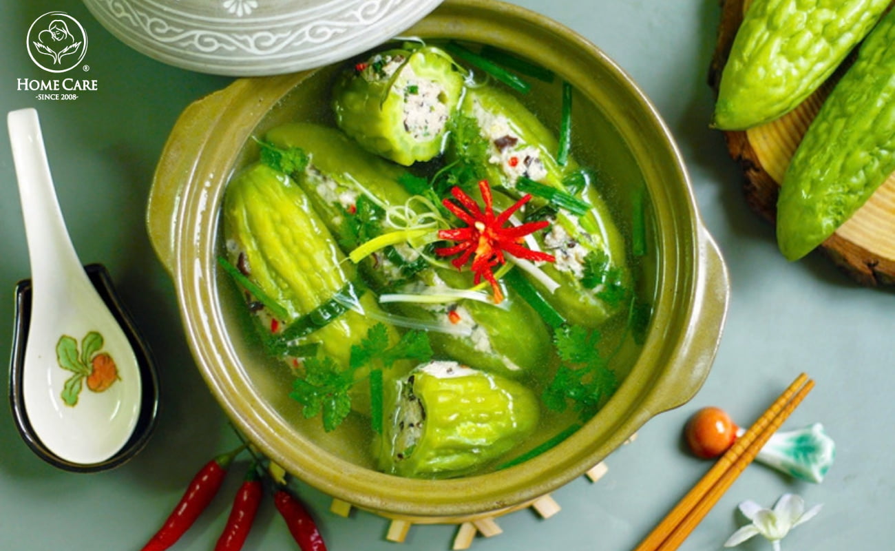 Mẹ sinh mổ có ăn được khổ qua không?