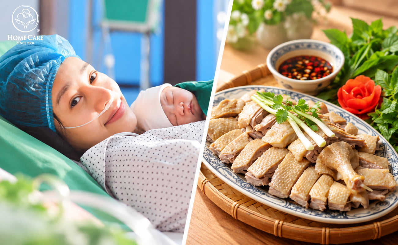 Giải đáp: Sinh mổ ăn thịt vịt được không?
