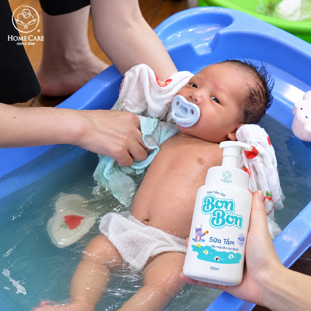 Sữa tắm gội 2in1 thân thiện, dịu nhẹ cho bé Bon Bon