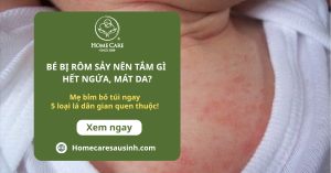 Bé bị rôm sảy nên tắm gì hết ngứa, mát da? Mẹ bỉm bỏ túi ngay 5 loại lá dân gian quen thuộc!