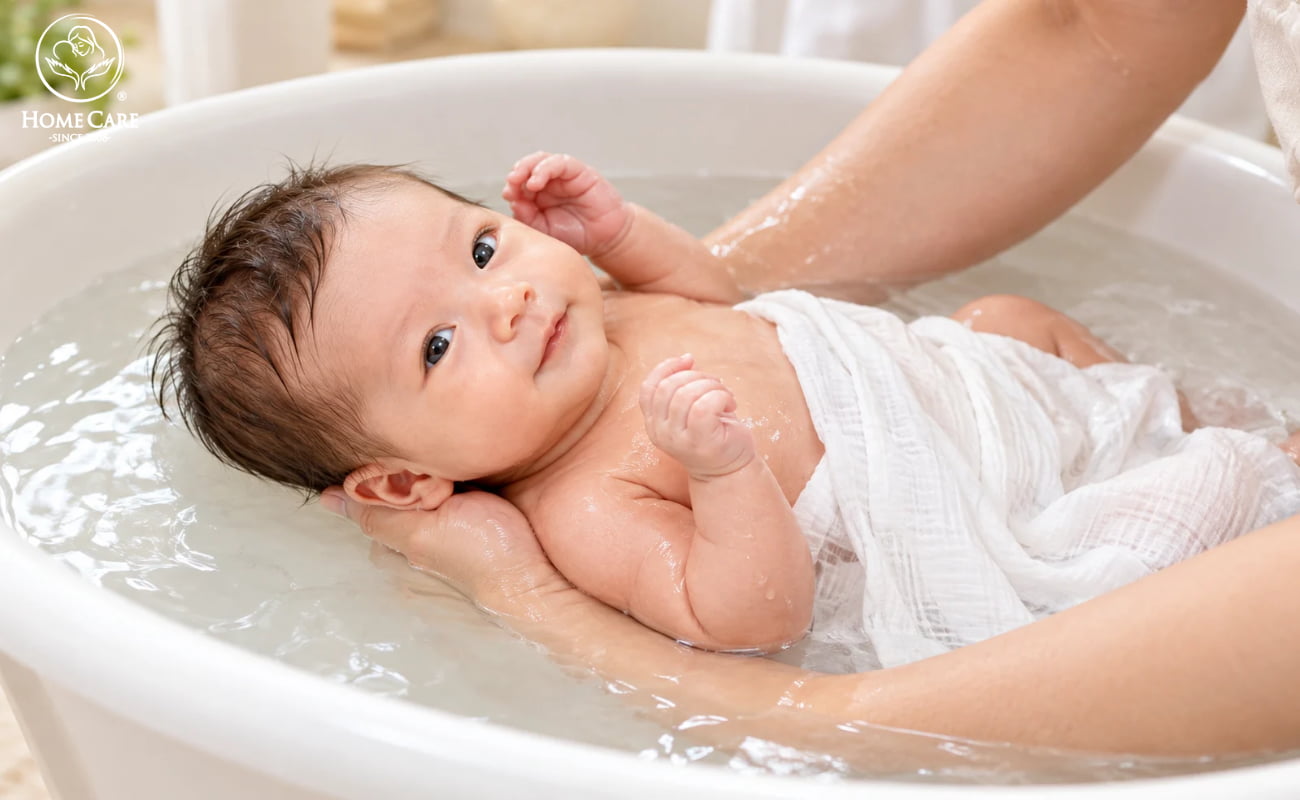 Bước 3: Tráng lại bằng nước sạch