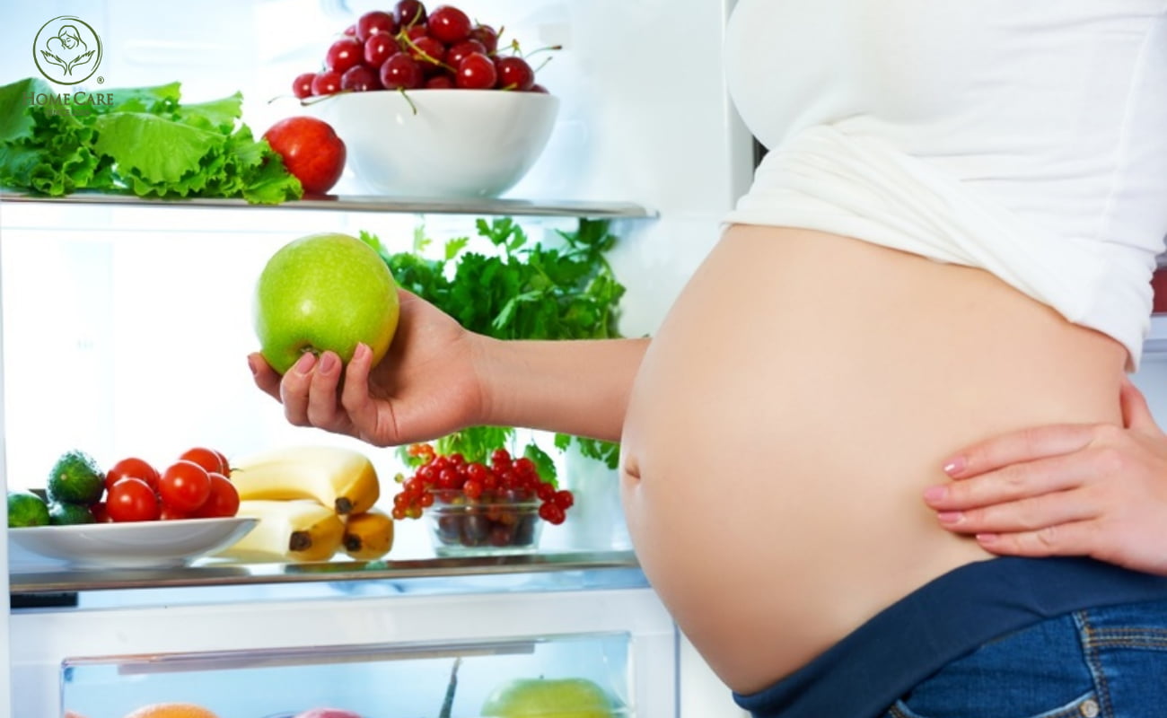 Mẹ bầu nên điều chỉnh chế độ ăn uống