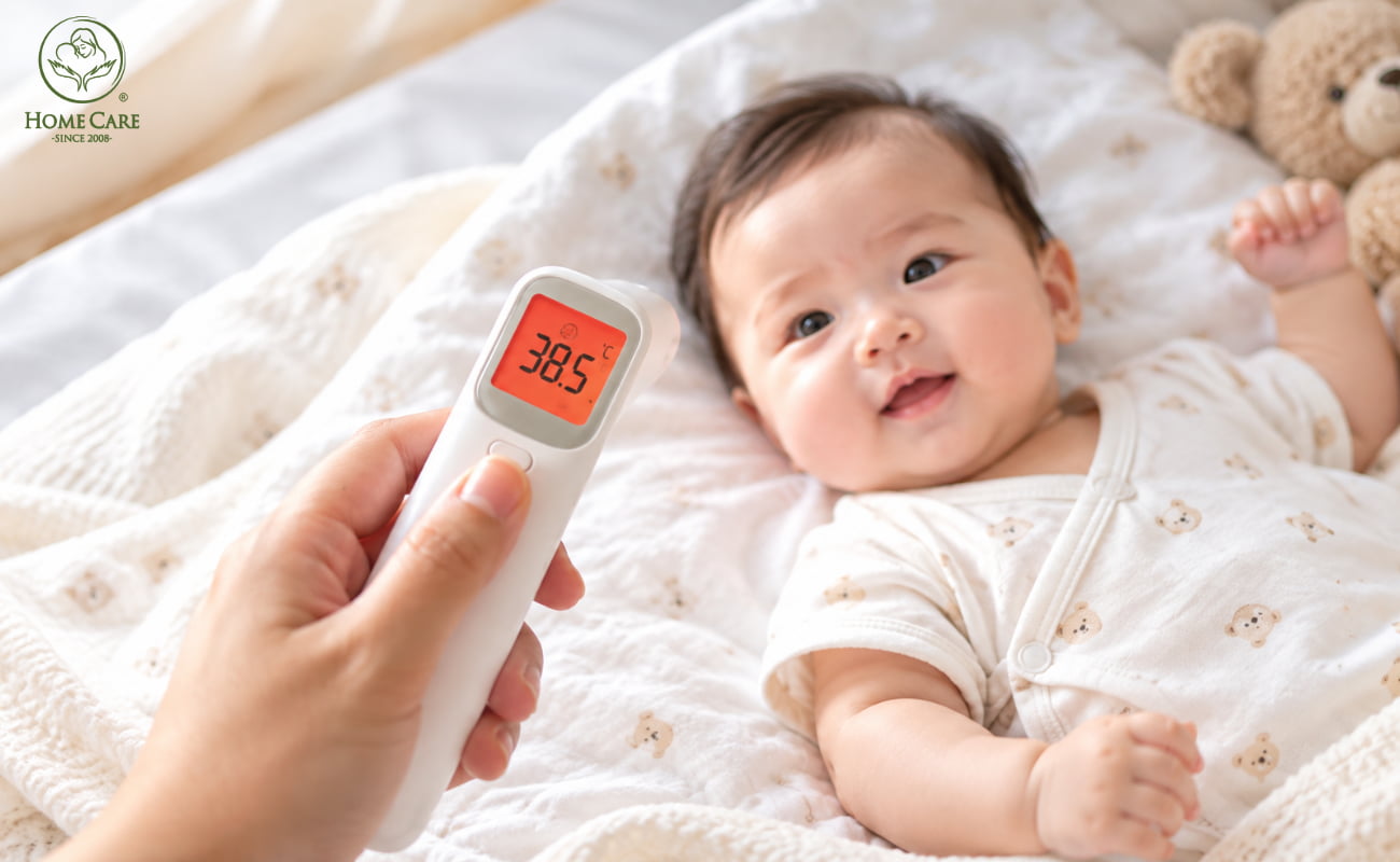Trường hợp KHÔNG NÊN tắm cho trẻ bị sốt